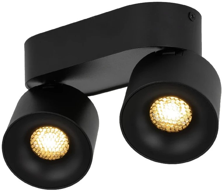 Ledowa lampa sufitowa SPARK DUO 18164 LED 20W 3000-6000K czarny