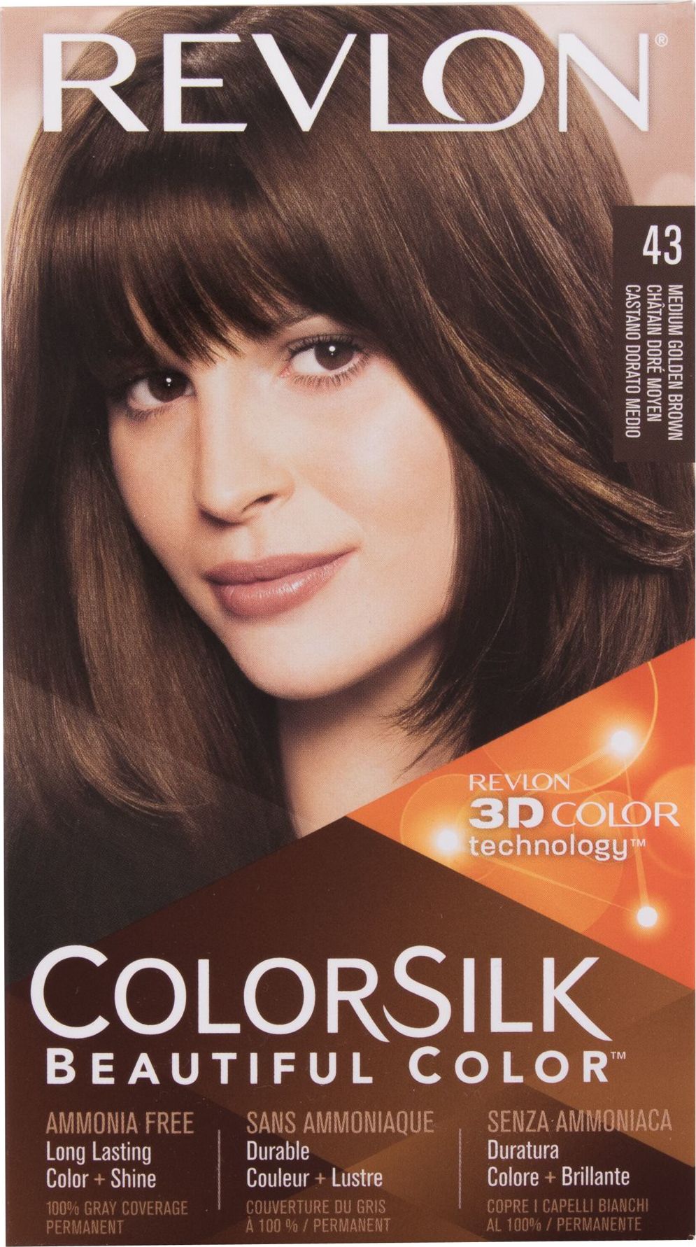 Revlon Farba bez Amoniaku Colorsilk Złoty kasztan