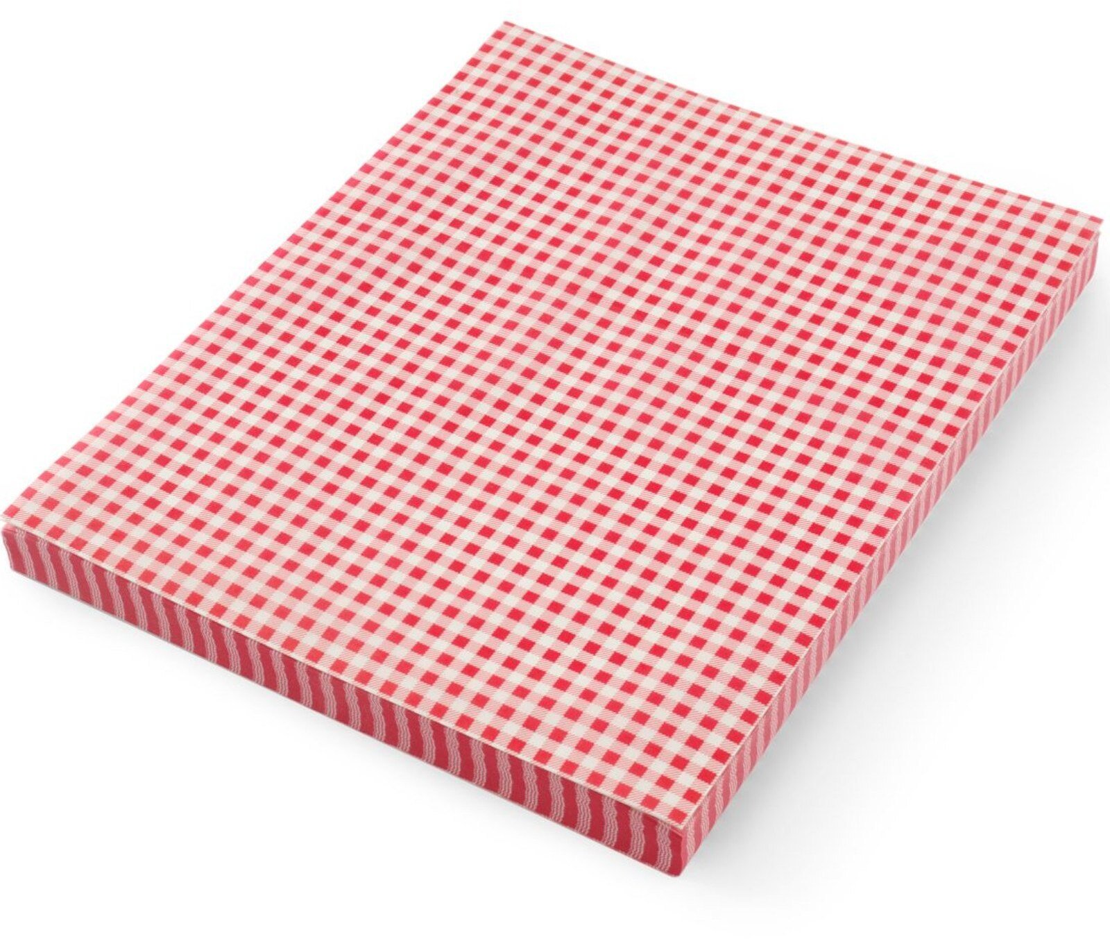 Hendi Papier pergaminowy do przekąsek frytek 25x35 cm wzór kratka - 500 szt.