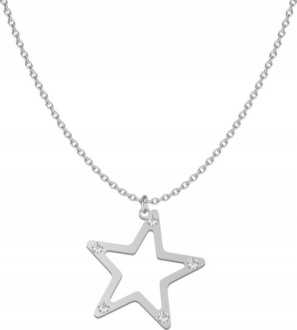 Radziszewska Jewellery Naszyjnik z GWIAZDĄ srebro