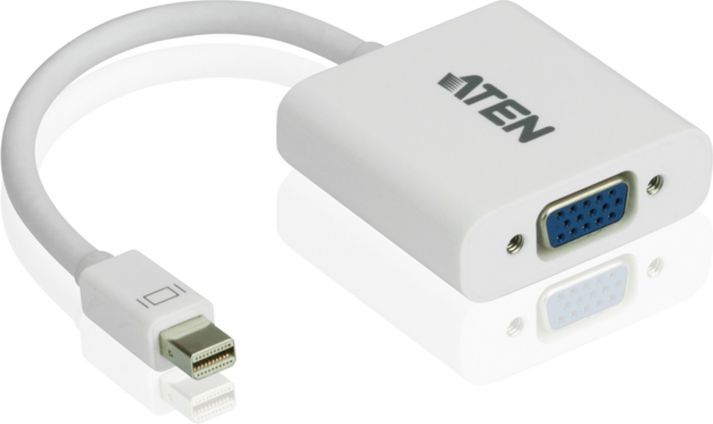 Adapter AV Aten DisplayPort Mini - D-Sub (VGA) biały (VC920-AT)