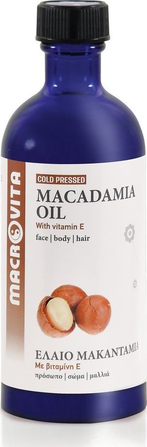 Macrovita MACROVITA OLEJ MAKADAMIA w naturalnych olejach tłoczony na zimno z witaminą E 100ml