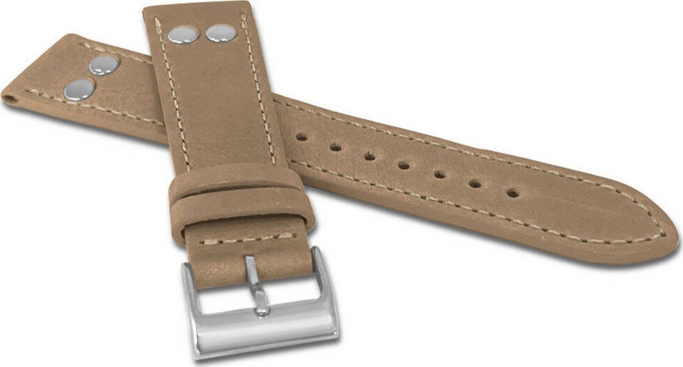 Lavvu Skórzany pasek do zegarka 20 mm Lavvu LSUAD20 skóra licowa