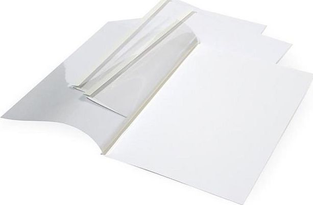 Staples Okładki do termobindowania prestige 9mm biały 10/p