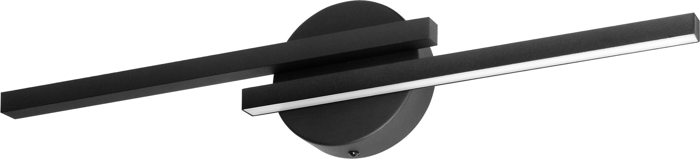 Orno TEKANO LED 14W, lampa nad lustro, 1540lm, 4000K, IP44, dł. 55 cm, aluminium, czarna