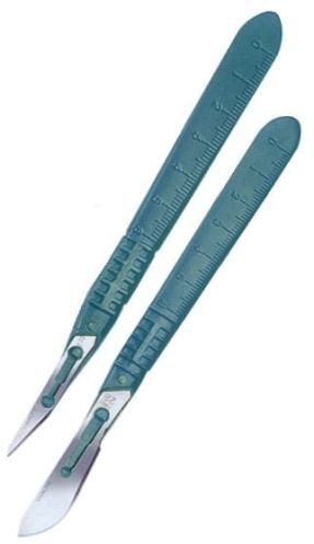 Ratujesz sterylne skalpele jednorazowe Ribbel rozmiar 24 - 10 szt.