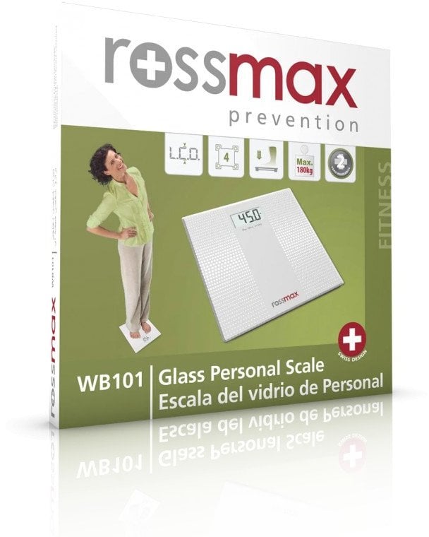 Rossmax Rossmax WB101 Glass Personal Scale - Super Slim / Electronic (NEW)