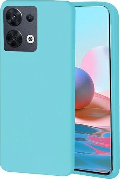 Beline Etui Candy Oppo Reno 8 niebieski/blue