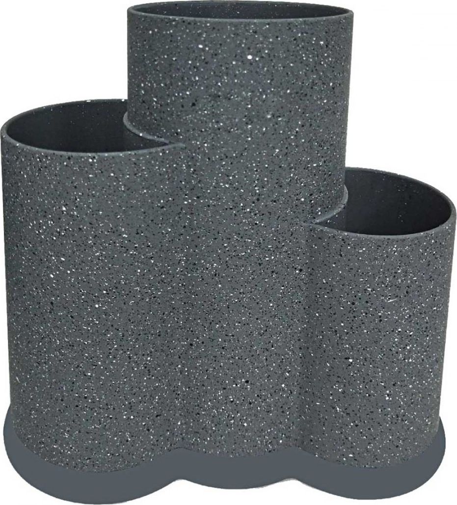 KRISBERG POTRÓJNY STOJAK BLOK NA NOŻE I PRZYBORY KUCHENNE 7530