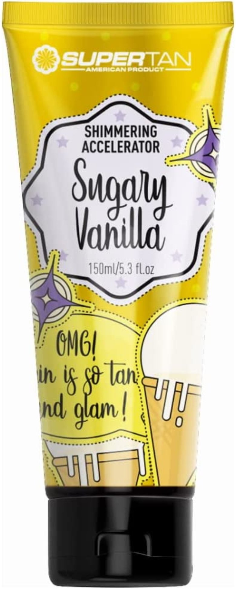Supertan Sugary Vanilla Przyspieszacz Z Rozświetlaczem 150ml