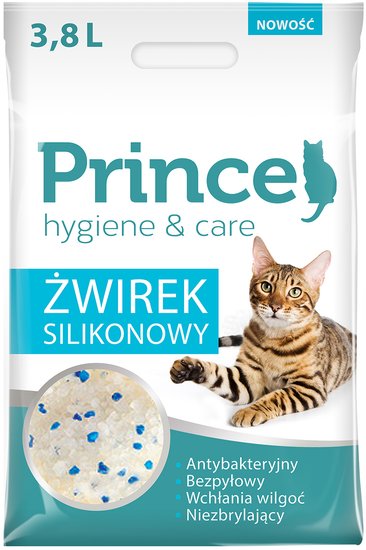 Żwirek dla kota Calitti Prince Hygiene & Care Bezzapachowy 3.8 l