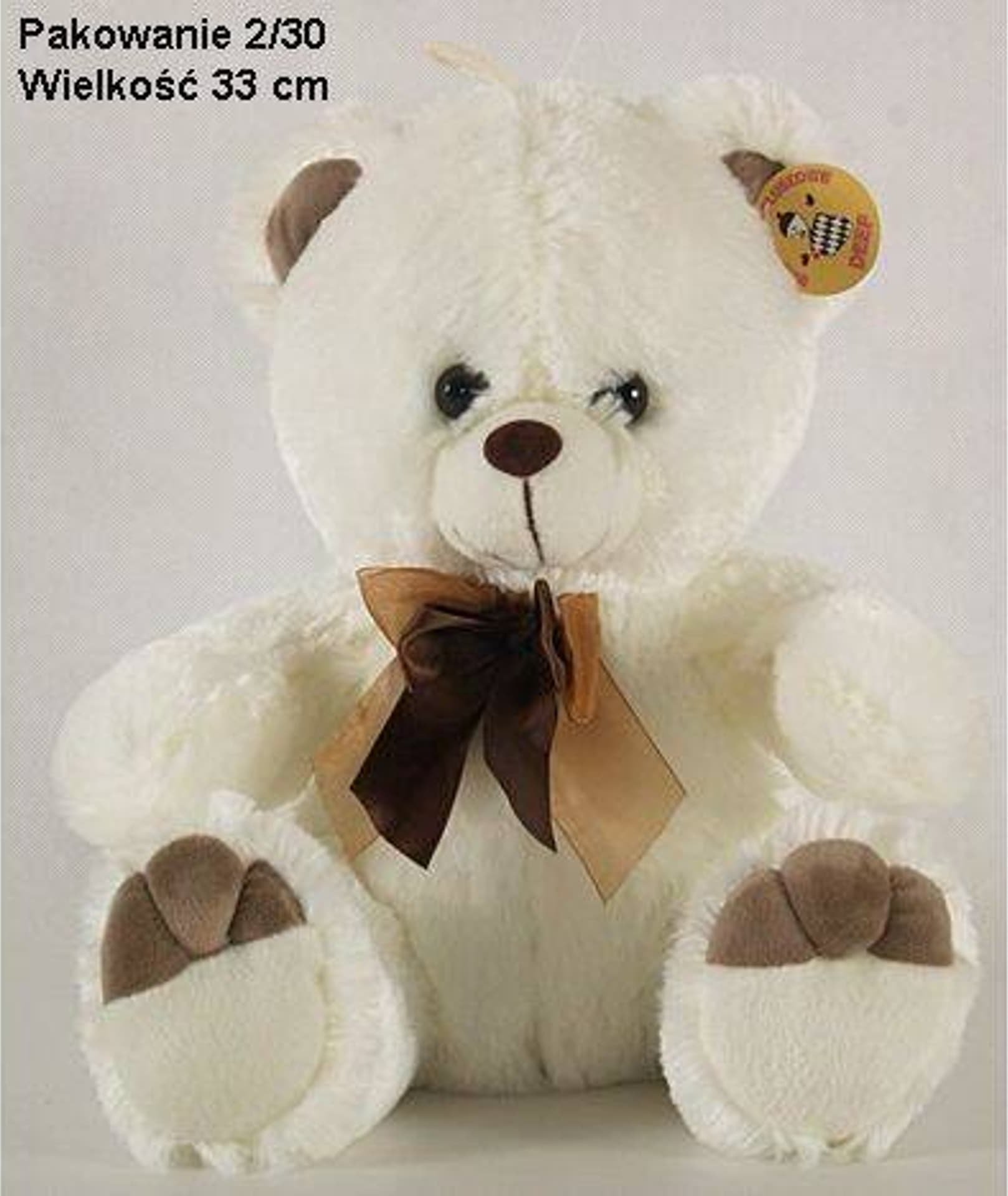 Deef Miś stopek jasny duży 02971 DEEF