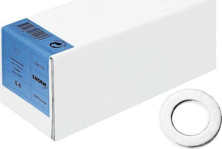 E-NORMpro DIN125 stal ocynk.galwan., A5,3, male opak. E-NORMpro