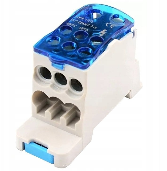 Blok rozdzielczy SPLIT 1x10-35, 7x2,5-16, 125A E.4096/125