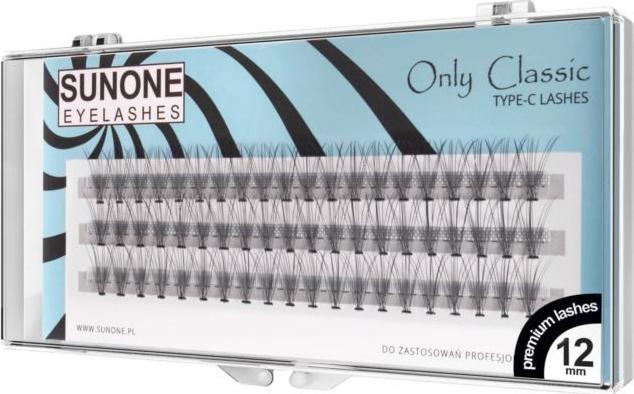 Sunone sunone rzęsy kępki standard 12 mm 60 szt