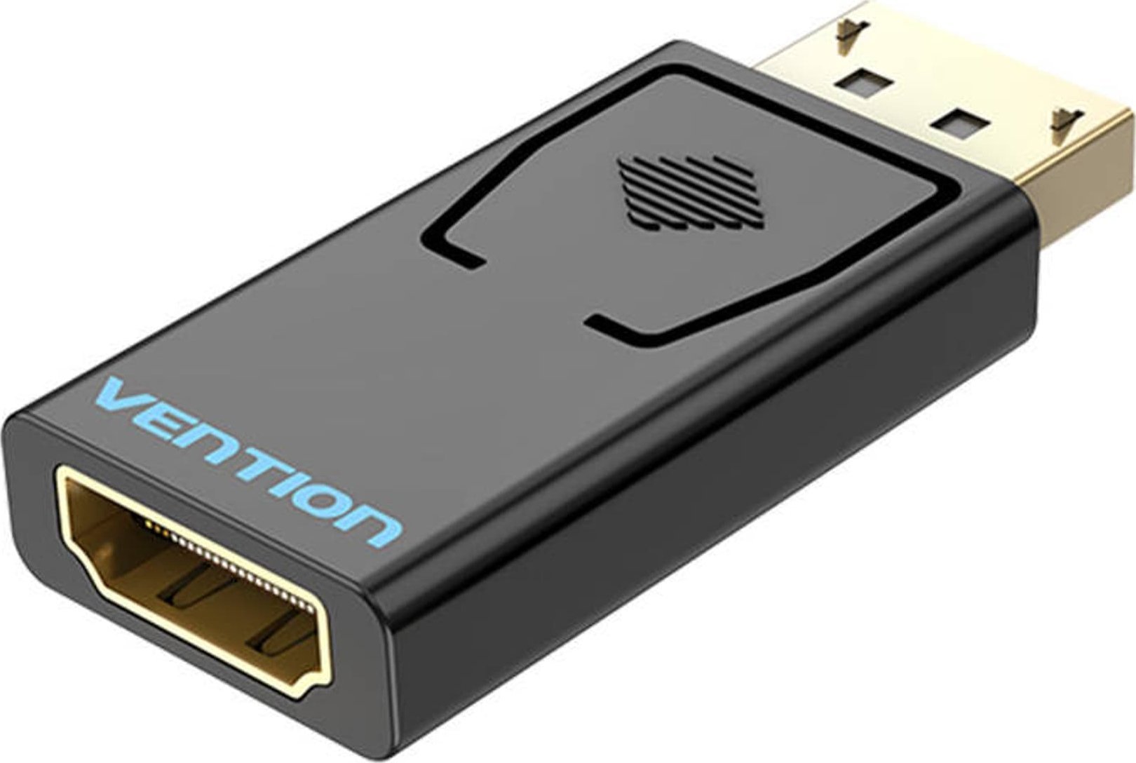 Adapter AV Vention DisplayPort - HDMI czarny (HBKB0)