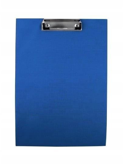 Deska A4 PVC z klipem niebieska D.RECT
