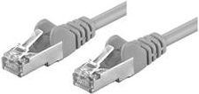 Goobay Kabel krosowy patchcord F/UTP kat. 5e CCA szary 2m (50128)