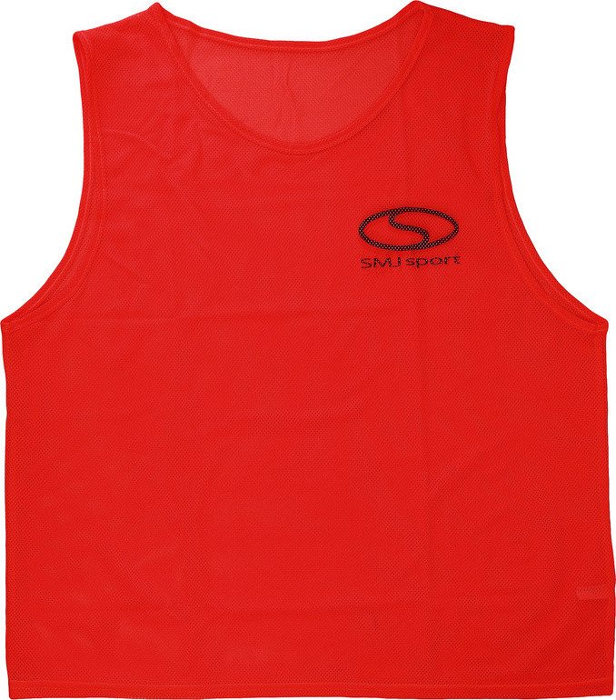 Znacznik treningowy na koszulkę - czerwonyZnacznik treningowy SMJ sport z siateczki mesh w kolorze czerwonym. Lekki, oddychający i wygodny idealny do