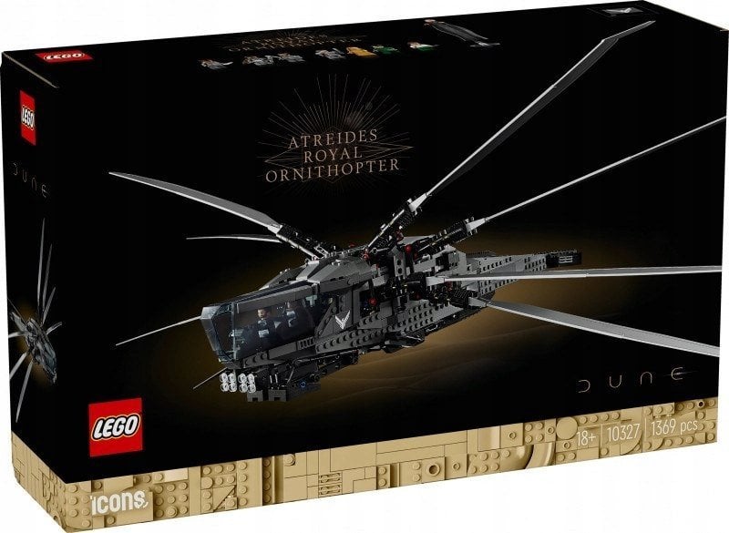 LEGO Icons Diuna — Atreides Royal Ornithopter (10327)