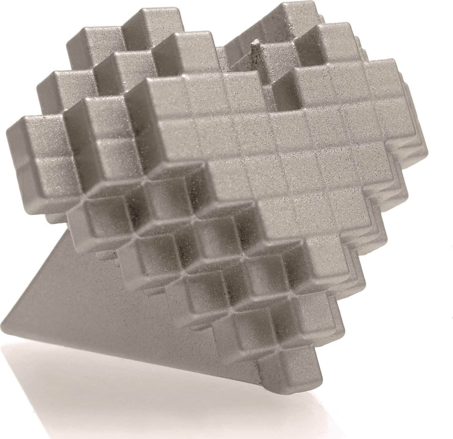 Candellana Świeca dekoracyjna Heart Pixel Świeczka Serce Parafina 32h