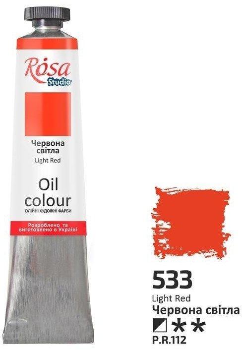Farba olejna red light 533 45ml