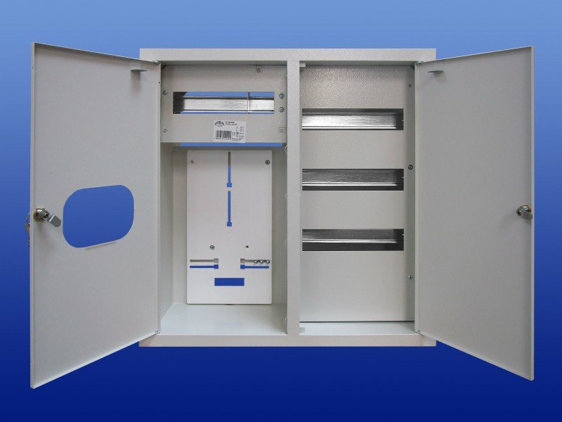 Sabaj Rozdzielnia podtynkowa licznikowa RL-48 z okienkiem IP30 - 2-100