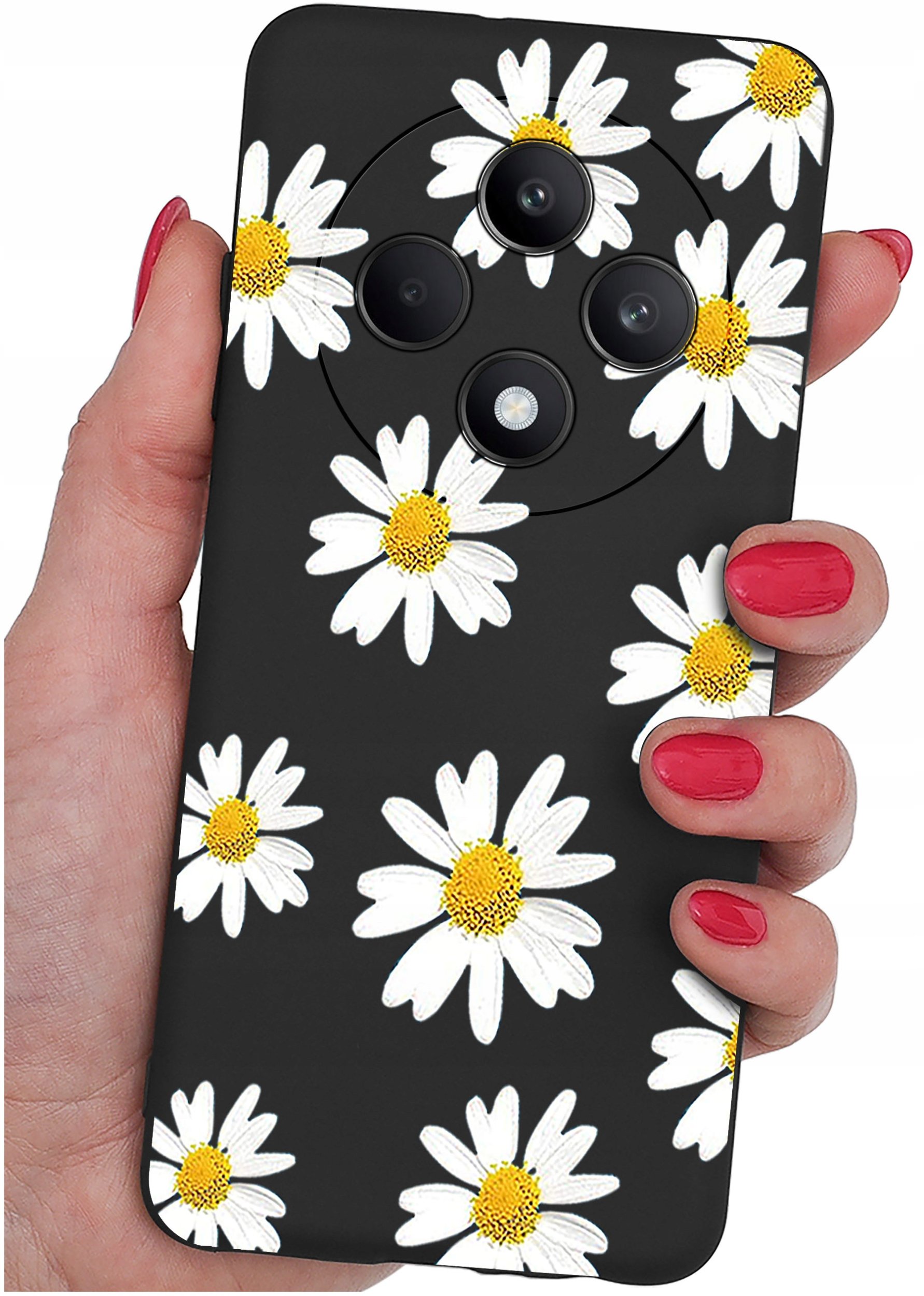 Etui do Oppo Reno 12 F 5G | 12 FS 5G WZORY |SILIKONOWE MATT CASE + SZKŁO 9H