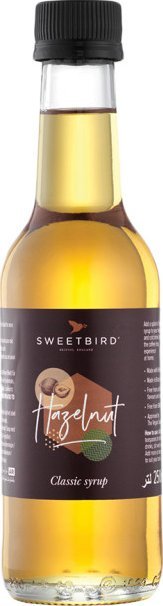 Coffee syrup Sweetbird Hazelnut, 250 ml