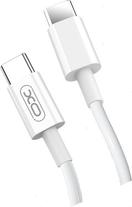 Kabel USB XO USB-C - USB-C 1 m Biały (8_2247344)