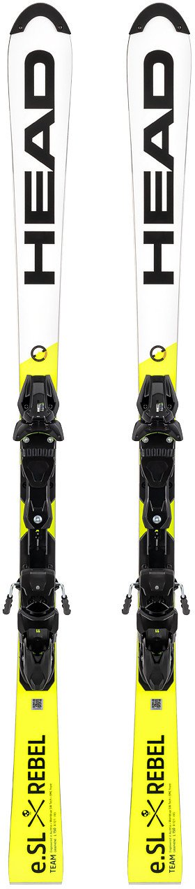 Narty juniorskie slalomowe (komórki) HEAD WORLDCUP REBELS E.SL REBEL TEAM + wiązanie HEAD FREEFLEX 11 2023 138 cm