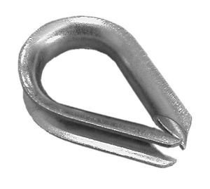 Kausza do lin ocynkowana DIN6899B 3mm