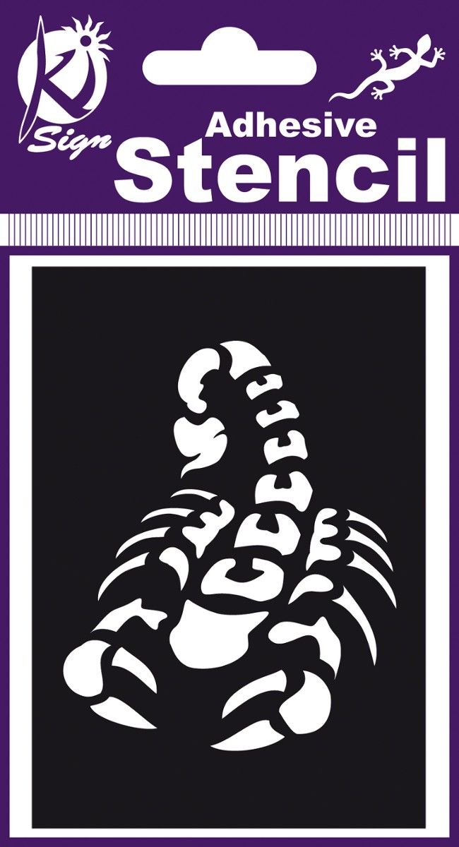 Ki-Sign Szablon 7x10 cm Skorpion