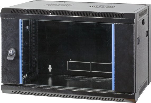 Obudowa serwerowa EFB EFB 19" Wandgehäuse Flat Pack 12HE, Tiefe 600 mm, schwarz