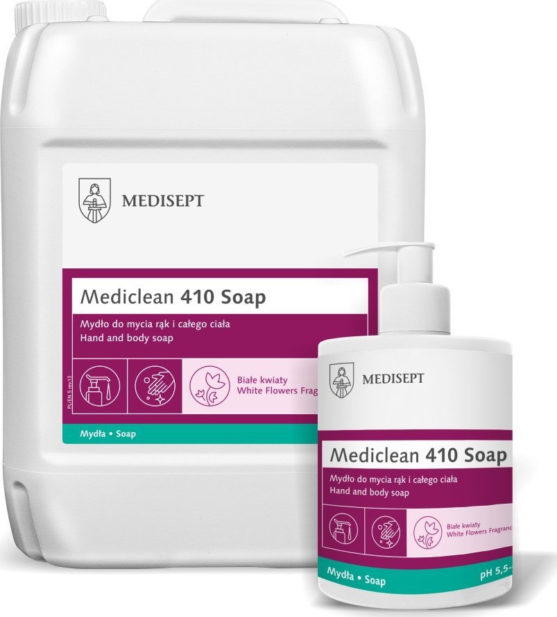 Medisept MEDICLEAN 410 Soap Mydło pielęgnacyjne w płynie 5 l