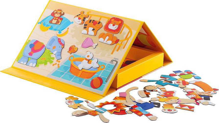 Sevi Magnetyczna książka, Cyrk, 45 el. (82844)