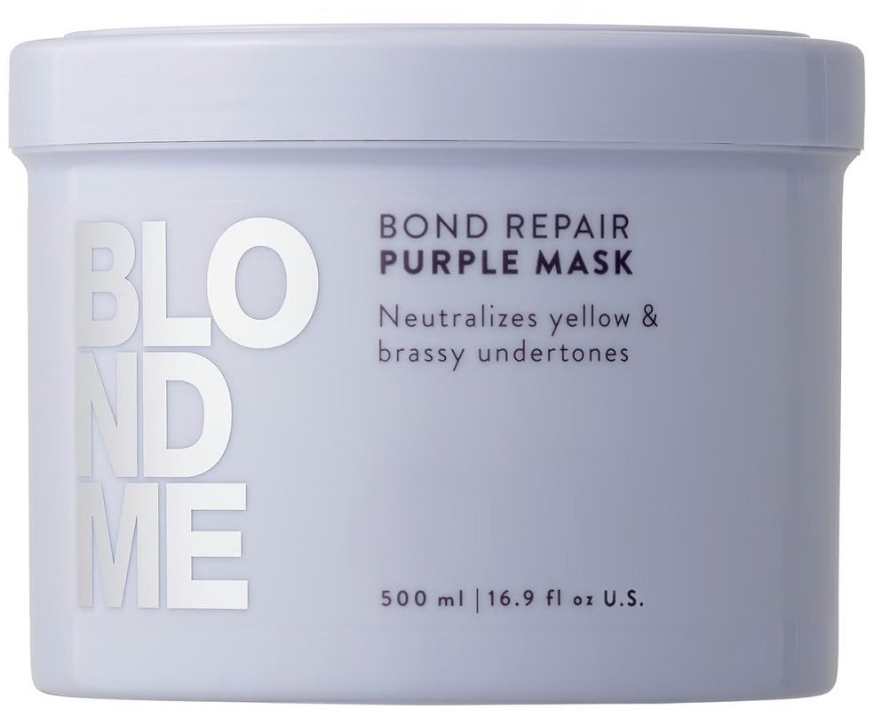 Schwarzkopf Professional BlondMe Bond Repair Purple Mask fioletowa maska neutralizująca 500ml
