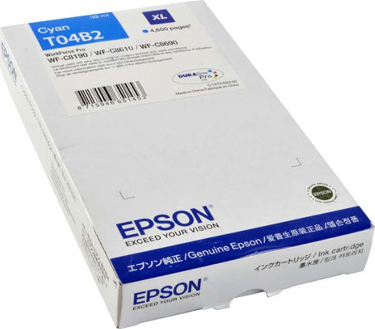 Tusz Epson Epson oryginalny ink / tusz C13T04B24N, XL, cyan