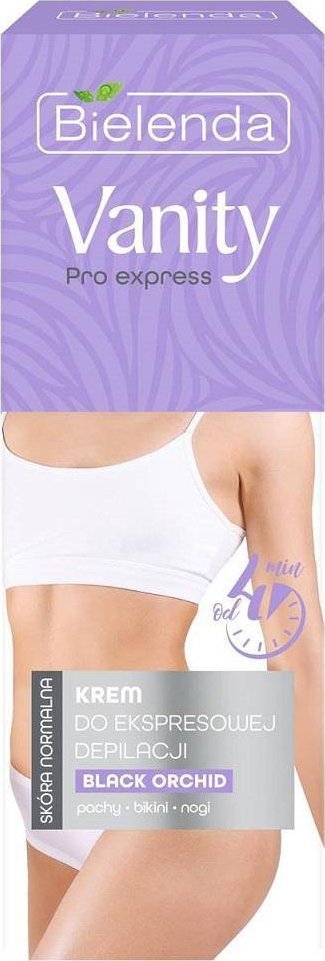 Bielenda Bielenda Vanity Pro Express krem do ekspresowej depilacji skóry normalnej Black Orchid 75ml