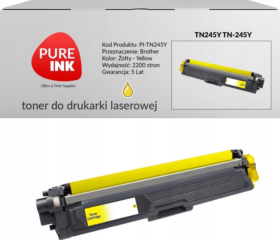 Toner Pureink Yellow Zamiennik TN-245