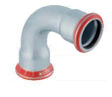 Geberit Kolano 90° C-STAHL 18mm (20103)