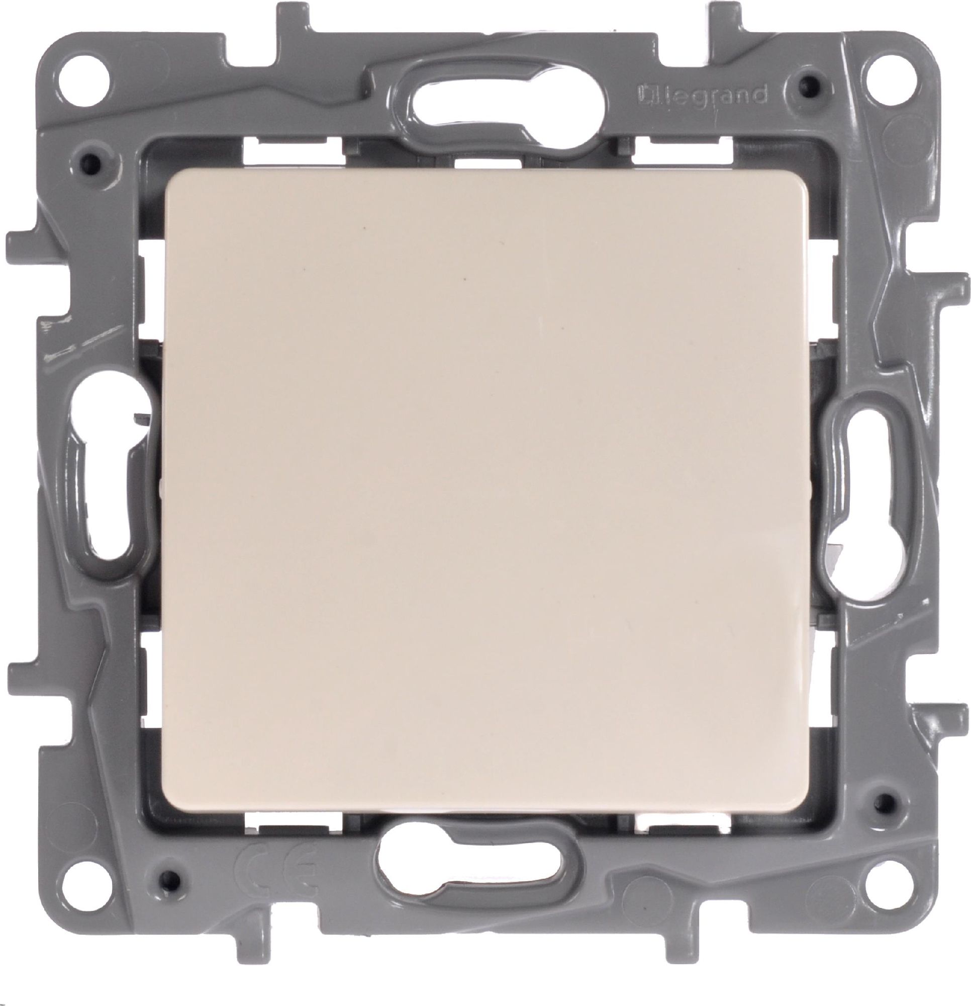 Legrand Łącznik jednobiegunowy 10AX kremowy (764600)