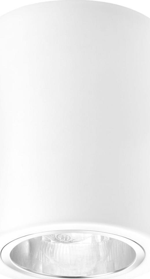 Lampa sufitowa Rabalux Natynkowa tuba Kobald sufitowy downlight biały do przedpokoju