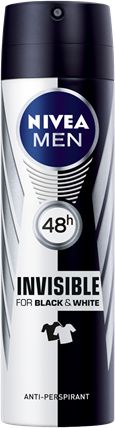 Nivea Men Invisible For Black & White 48h Antiperspirant 150ml