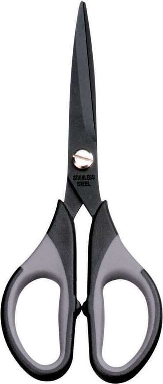 MAUL 7690690 nożyczki szkolne i papiernicze Nożyczki biurowe Proste cięcie Czarny, Szary