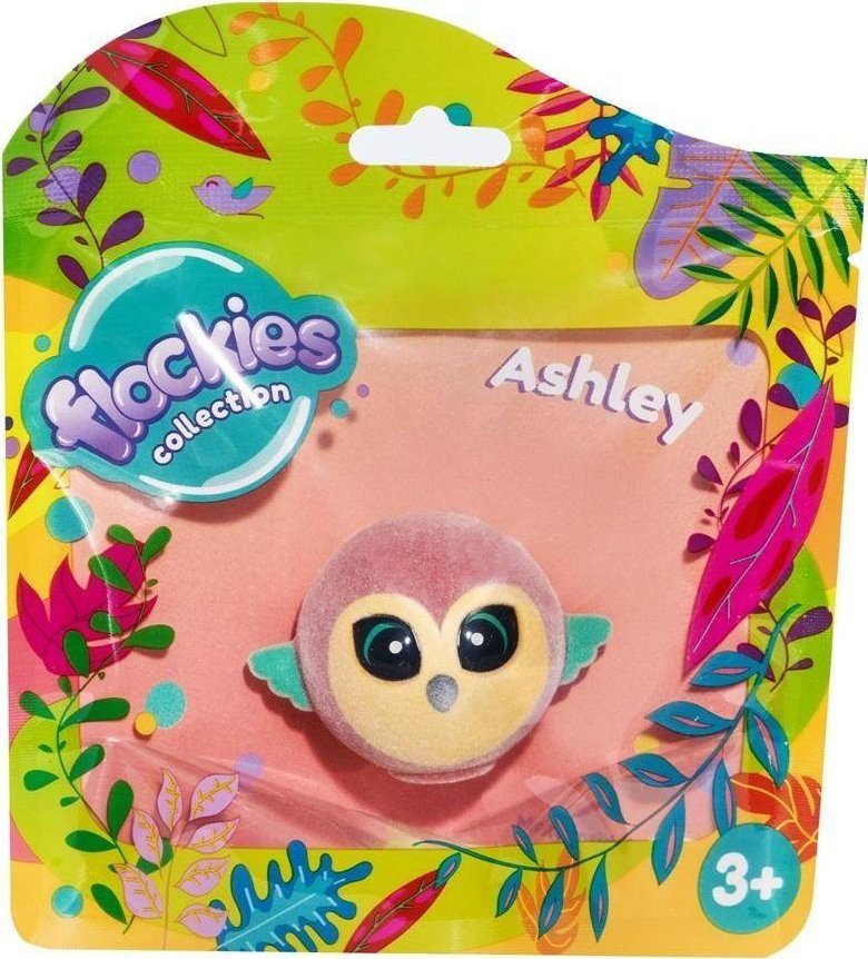 Figurka Tm Toys FLOCKIES Figurka kolekcjonerska PAPUGA ASHLEY ptak