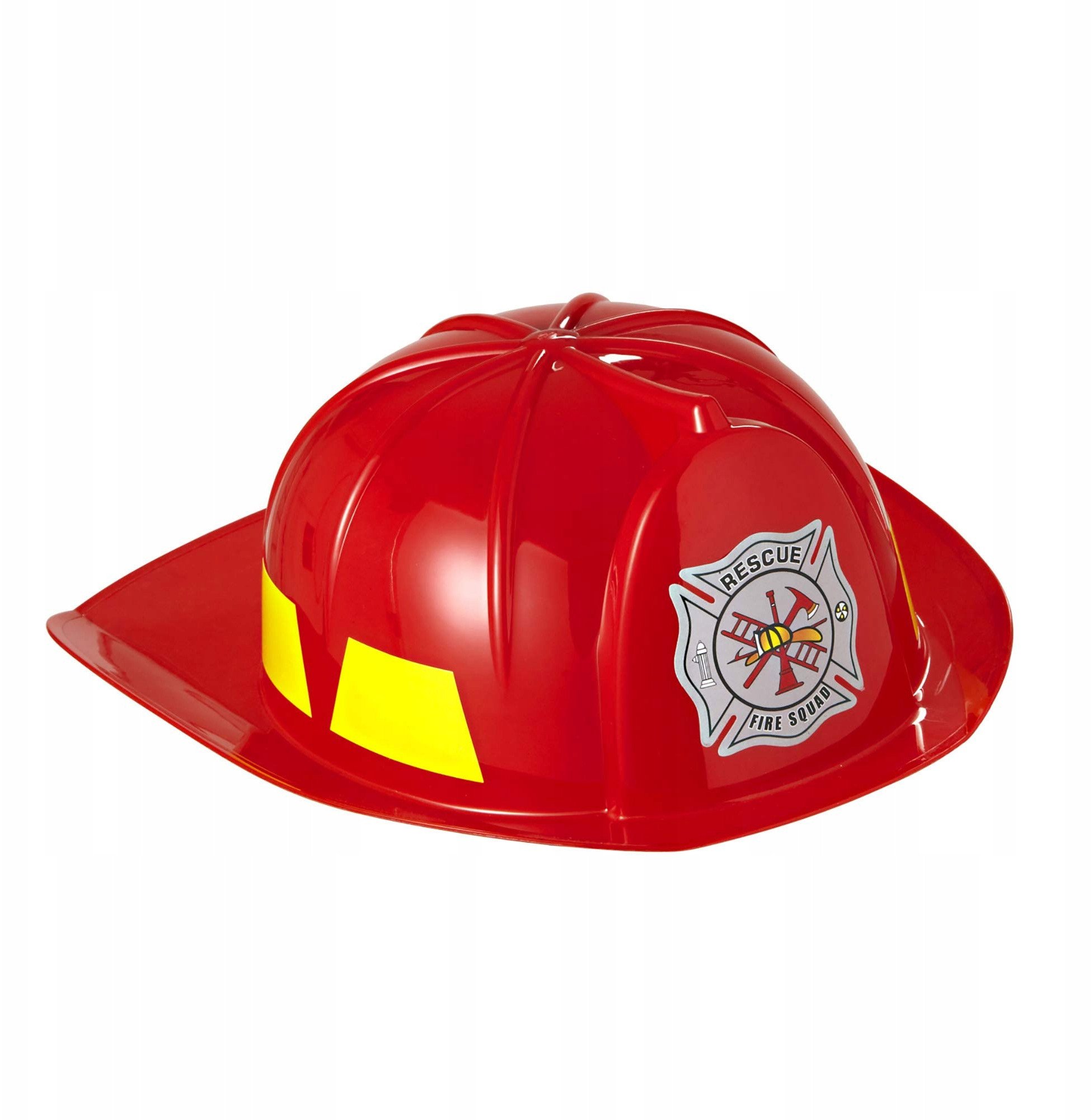 Kask strażacki czerwony