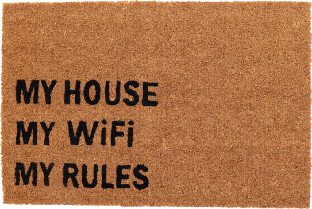 Wycieraczka z włókna kokosowego, 59 x 39 cm