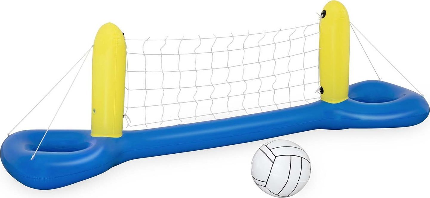Bestway Pływający zestaw do siatkówki basenowej 252 x 64 cm Bestway 52133