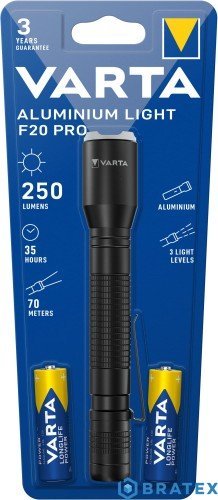 Latarka Varta VARTA Aluminium Light F20 Pro